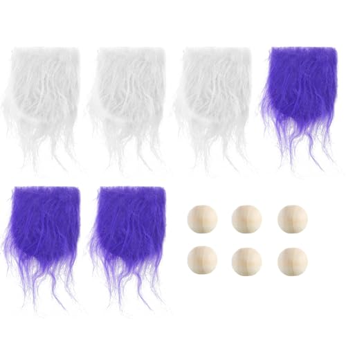 Bärte und unlackierte runde Holzkugeln, 12 Stück/Set, Zubehör für Weihnachten, Hochzeit, Festival, Party-Dekoration Bärte und unlackierte runde Holzkugeln, 12 Stück/Set, Zubehör für Weihnachten, Hochzeit, Festival, Party-Dekoration von ZEPFJHE
