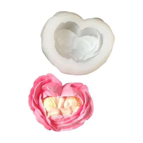 Blumenbaby Silikonkerzenformen Für Epoxidharz Herstellen Kerzenseife Schokoladenkuchen Fondant Formen Silikonseife Formen Blumenbaby Silikonkerzenformen Für Epoxidharz Herstellen Kerzenseife Schokoladenkuchen Fondant Formen Silikonseife Formen von ZEPFJHE