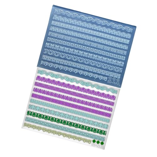 Bright Nails Art Designs Silikonschnitzform Für Nägel Kunst Und Dekoratives Handwerk Mit Reichhaltiger Design Sorte Retro Nagelversorgung von ZEPFJHE