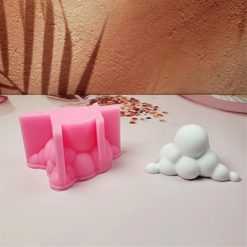 CloudsMass Silikonformen für Seife, Schokolade, Süßigkeiten, Kuchen, Fondant, Dekoration, Gips, Silikonformen, Bastelbedarf von ZEPFJHE