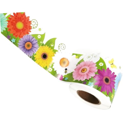 Dekorative Bulletin Board Trim Für Schule Klassenzimmer Home Überbterte Border Aufkleber Bulletin Border Trimmer Poster Board von ZEPFJHE