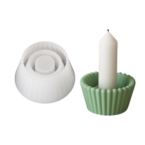 Flexible Silikon-Kerzenhalter-Formen zum Basteln von Herz-Stern und runden Formen, ideal für Heimdekoration und Geschenke Flexible Silikon-Kerzenhalter-Formen zum Basteln von Herz-Stern und runden Formen, ideal für Heimdekoration und Geschenke von ZEPFJHE