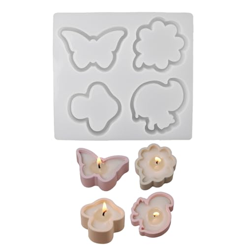 Flexible Silikonkerzenform In Weihnachtsbecher Designs Tragbares Accessoire Zum Handwerk Und Dekoration Täglich Verwendung von ZEPFJHE
