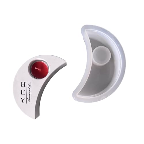 Kerzenbecherform Mondform Teelicht Basisformen Crafting Formen Einzigartig von ZEPFJHE