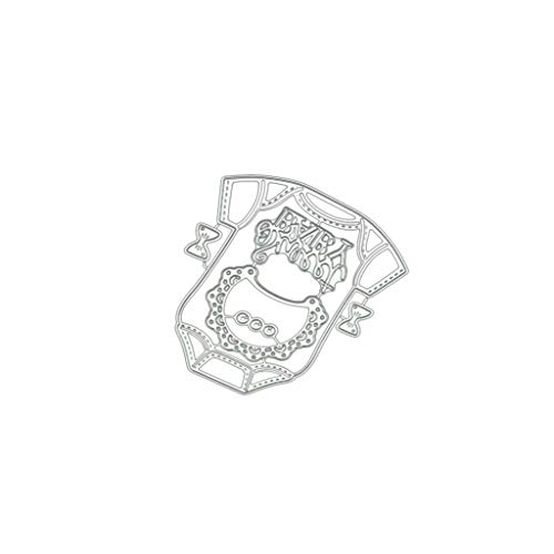 Metall-Stanzformen für Babykleidung, exquisite Scrapbooking, Prägeschablone, Urlaub, Party, Einladungskarten, Bastelzubehör, Stanzen, Prägemaschine Metall-Stanzformen für Babykleidung, exquisite Scrapbooking, Prägeschablone, Urlaub, Party, Einladungskarten, Bastelzubehör, Stanzen, Prägemaschine von ZEPFJHE