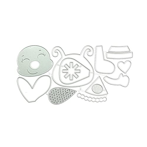 Metall-Stanzschablone für Scrapbooking, dekorative Prägung, Papier, Karten, Vorlage, Dekoration, Stanzformen von ZEPFJHE