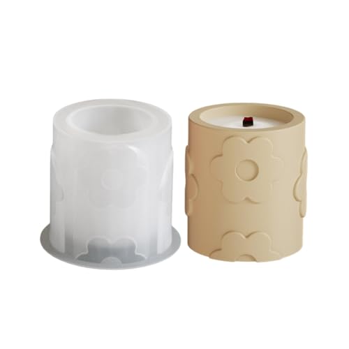 Multifunktionale Bastelform, Aufbewahrungsschale, Formen, Blumenmuster, Vasenformen für die Herstellung von Kerzenhaltern aus Harz oder Gips Multifunktionale Bastelform, Aufbewahrungsschale, Formen, Blumenmuster, Vasenformen für die Herstellung von Kerzenhaltern aus Harz oder Gips von ZEPFJHE