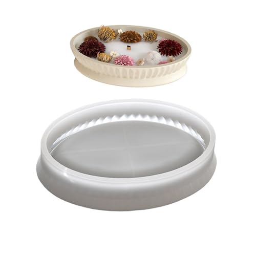 Multifunktionale Elliptische Tablettformen Epoxidharz Silikonformen Schalenformen Für Handwerk Von Gerichten Und Eitelkeitsorganisatoren von ZEPFJHE