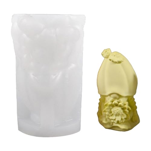 Multifunktionale Zwerg-Silikonform, Kunstharz, Bastelform, handgefertigtes Zubehör zum Basteln von Kerzen und dekorativen Kreationen Multifunktionale Zwerg-Silikonform, Kunstharz, Bastelform, handgefertigtes Zubehör zum Basteln von Kerzen und dekorativen Kreationen von ZEPFJHE
