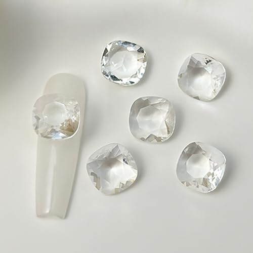 Nail Art Charms Nagel-Strasssteine, spitzer Boden, K9, Kristallkunst-Dekorationen für Acrylnägel von ZEPFJHE