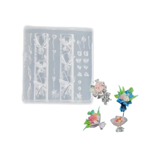 Nailart Silikon-Stempelform für Party und Salon, Blumenstrauß, geprägte Nägel, Schablonen für Frauen und Mädchen Nailart Silikon-Stempelform für Party und Salon, Blumenstrauß, geprägte Nägel, Schablonen für Frauen und Mädchen von ZEPFJHE