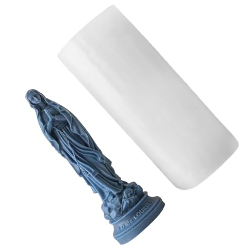 Niedliche Mehrzweck-Figuren, Jungfrau-Marys, stabiles Silikon, tragbar, für Kunstharzhandwerk und Gipsfiguren, Heimdekoration Niedliche Mehrzweck-Figuren, Jungfrau-Marys, stabiles Silikon, tragbar, für Kunstharzhandwerk und Gipsfiguren, Heimdekoration von ZEPFJHE