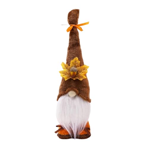 Plüschstoff Thanksgiving Ornamente Thanksgiving Handgemachte Zwerge Paar handgefertigte Puppen Figur für Tischdekorationen Plüschstoff Thanksgiving Ornamente Thanksgiving Handgemachte Zwerge Paar handgefertigte Puppen Figur für Tischdekorationen von ZEPFJHE