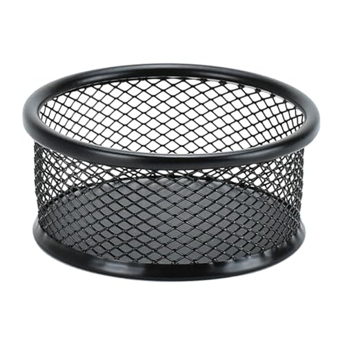 Runde Metall Büroklammer Fall Schreibtisch Organizer Aufbewahrungsbox Belüftet Metall Pin Organizer Behälter für Bürobedarf Büroklammer Schüssel Runde Metall Büroklammer Fall Schreibtisch Organizer Aufbewahrungsbox Belüftet Metall Pin Organizer Behälter für Bürobedarf Büroklammer Schüssel von ZEPFJHE