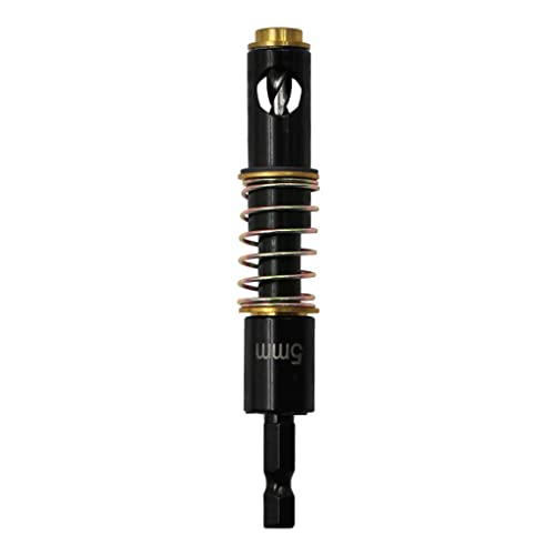 Scharnierbohrer, 5 mm, selbstzentrierender Bit zur Verwendung mit Stiftvorrichtung, Zentrierscharnier, Gewindebohrer, Lochöffnungsbohrer-Bits von ZEPFJHE