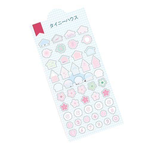 Scrapbooking Ästhetischer Aufkleber Wasserfestes Cartoon Harz Für Wasserflaschen Scrapbook Journal Phone Case Album Journal von ZEPFJHE