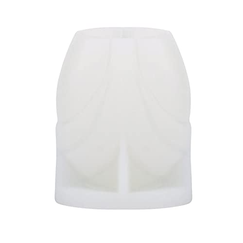Silikonform, geometrisches abstraktes Kleid, Wachsharz, Epoxidharz von ZEPFJHE