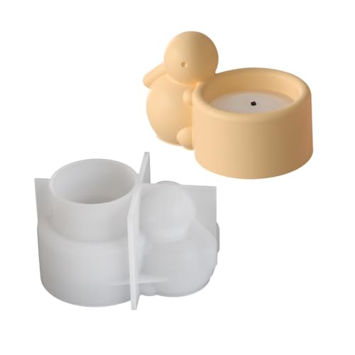Silikonform für Kaninchen, Kerzen, Tassen, leicht zu lösen, Teelichthalter, geeignet zum Basteln und für Heimdekoration von ZEPFJHE