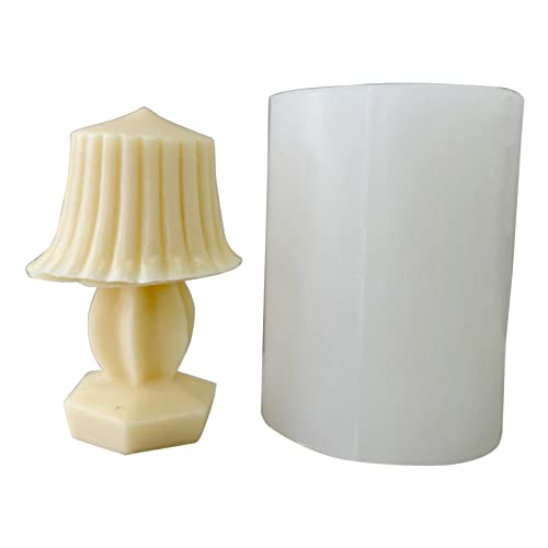 Silikonform für Schreibtischlampe, reißfest, wiederverwendbar, Seifenherstellung, Geschenkzubehör Silikonform für Schreibtischlampe, reißfest, wiederverwendbar, Seifenherstellung, Geschenkzubehör von ZEPFJHE