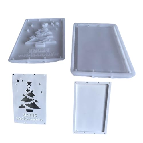 Spardose, Silikonform, handgefertigt, hohl, Weihnachtsbaum, Geldhalter, Form, Heimdekoration, Bastelzubehör Spardose, Silikonform, handgefertigt, hohl, Weihnachtsbaum, Geldhalter, Form, Heimdekoration, Bastelzubehör von ZEPFJHE