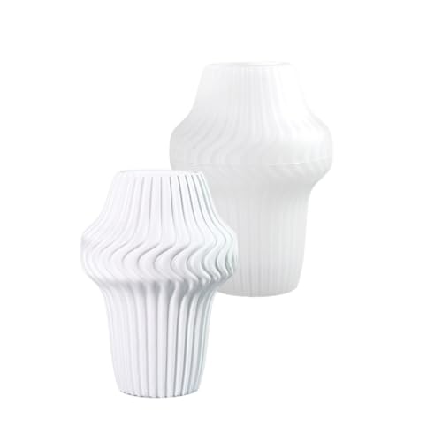 Stabile Silikon-Vasenformen-Set, Zubehör für Kunstharz, Gips, Bastelbedarf, Blumentöpfe, zur Herstellung von Blumentöpfen, zur Heimdekoration von ZEPFJHE