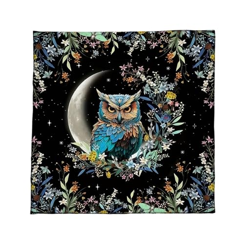 Tarots Tischdecke Altäre Stoff Sonnenmond/Eule Astrologie Tischdecke Gottesart Wandperson Wanddekoration Göttisch Kartentisch Wand Dekore Tarots Tischdecke Altäre Stoff Sonnenmond/Eule Astrologie Tischdecke Gottesart Wandperson Wanddekoration Göttisch Kartentisch Wand Dekore von ZEPFJHE