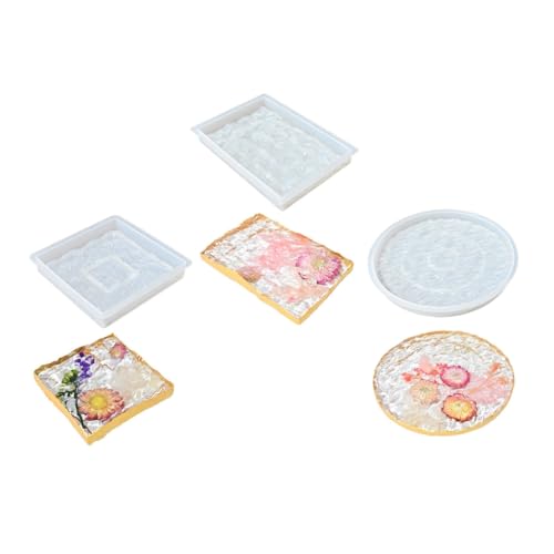 Tisch-Display-Tablett, Silikonform, leicht zu lösen, Tischplatte, Wasserwellen-Displayplatte, Harzform, handgefertigtes Bastelzubehör Tisch-Display-Tablett, Silikonform, leicht zu lösen, Tischplatte, Wasserwellen-Displayplatte, Harzform, handgefertigtes Bastelzubehör von ZEPFJHE