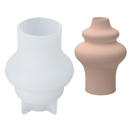 Vielseitige Silikonform Für Runde Blumentöpfe Einfacher Beerdigung Zement Pflanzer Accessoire Für Enthusiasten Haushaltsrunde Vase Form von ZEPFJHE