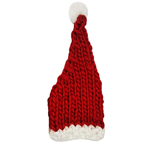 ZEPFJHE 1 x Nikolausmütze, Wolle, unisex, bequem, Wolle, für Weihnachten, Neujahr, festliche Feiertage ZEPFJHE 1 x Nikolausmütze, Wolle, unisex, bequem, Wolle, für Weihnachten, Neujahr, festliche Feiertage von ZEPFJHE