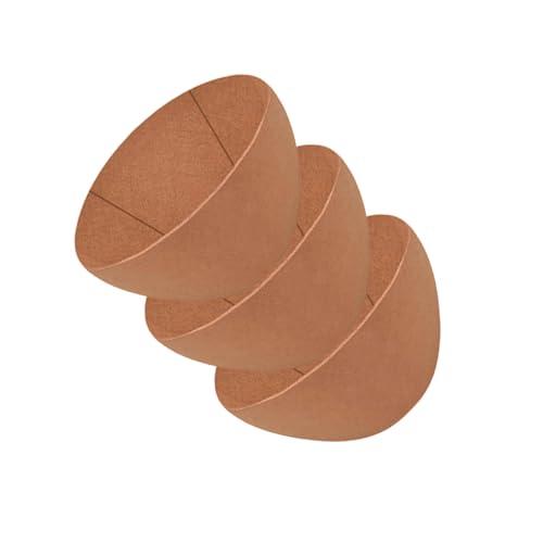 ZEPFJHE 3pcs Wiederverwendbare Filzpflanzereinsätze Für Hängende Blütenkörbe Dicke Stoff Verstärkt Die Feuchtigkeitsretention Und Lüftungsvogel Proof Pflanzenkorb Liner von ZEPFJHE