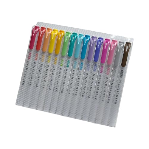 ZEPFJHE 5/15 PCS Doppelend Highlighter Fluoreszenz Highlighter Marker Schnelltrocknen Für Scrapbooking Calendar Journal Notebook Study Highlighters ZEPFJHE 5/15 PCS Doppelend Highlighter Fluoreszenz Highlighter Marker Schnelltrocknen Für Scrapbooking Calendar Journal Notebook Study Highlighters von ZEPFJHE