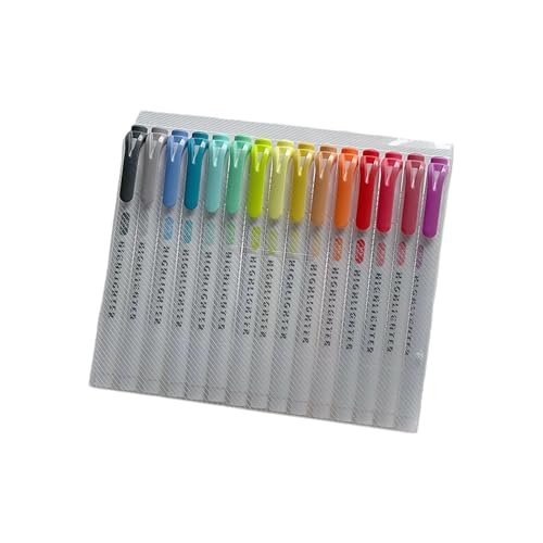 ZEPFJHE 5/15 PCS Doppelend Highlighter Fluoreszenz Highlighter Marker Schnelltrocknen Für Scrapbooking Calendar Journal Notebook Study Highlighters ZEPFJHE 5/15 PCS Doppelend Highlighter Fluoreszenz Highlighter Marker Schnelltrocknen Für Scrapbooking Calendar Journal Notebook Study Highlighters von ZEPFJHE