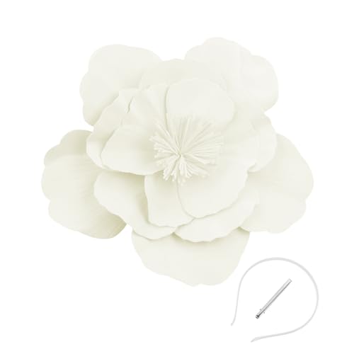 ZEPFJHE Blumen-Fascinator mit Weihnachtsblumen, Haarschmuck, elegante Foto-Requisiten für Hochzeitsfeiern und Veranstaltungen, leichte Brautjungfern-Kopfbedeckung ZEPFJHE Blumen-Fascinator mit Weihnachtsblumen, Haarschmuck, elegante Foto-Requisiten für Hochzeitsfeiern und Veranstaltungen, leichte Brautjungfern-Kopfbedeckung von ZEPFJHE