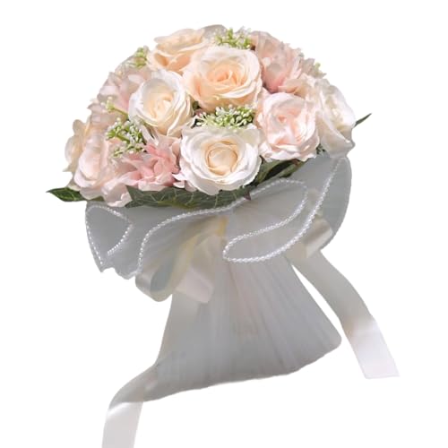 ZEPFJHE Dekoration Hochzeitsstrauß Künstliche Blumen Braut Handgemachte Haltbarkeit Für Hochzeiten Und Fotoshootings Braut Handheld ZEPFJHE Dekoration Hochzeitsstrauß Künstliche Blumen Braut Handgemachte Haltbarkeit Für Hochzeiten Und Fotoshootings Braut Handheld von ZEPFJHE