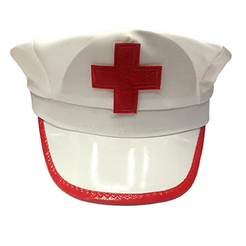 ZEPFJHE Doktormütze, Krankenschwester-Kostüm, Zubehör für Maskerade, Party, Dekoration, elegante Verkleidung, Mottoparty, Krankenschwester ZEPFJHE Doktormütze, Krankenschwester-Kostüm, Zubehör für Maskerade, Party, Dekoration, elegante Verkleidung, Mottoparty, Krankenschwester von ZEPFJHE