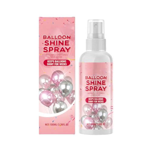 ZEPFJHE Fashion Night Partyzubehör, 100 ml, Ballon-Glitzer-Nebel, fügt elegante Designs zu jeder Feier im Haushalt hinzu von ZEPFJHE