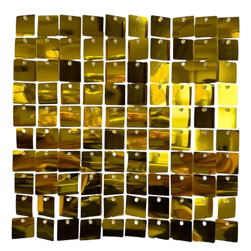 ZEPFJHE Glitzernde, reflektierende Party-Wandfliesen, 24 Stück, dynamische flatternde Paneele für Bühnendekorationen und Fotokabinen-Hintergründe, glitzernde Wind-Flip-Panels von ZEPFJHE