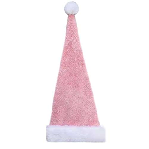 ZEPFJHE Lange Weihnachtsmütze, Weihnachtsmütze, Party, Plüsch, Nikolausmütze, Navidad, Requisiten, Neujahr, dicke Weihnachtsmütze, Erwachsene und Kinder ZEPFJHE Lange Weihnachtsmütze, Weihnachtsmütze, Party, Plüsch, Nikolausmütze, Navidad, Requisiten, Neujahr, dicke Weihnachtsmütze, Erwachsene und Kinder von ZEPFJHE