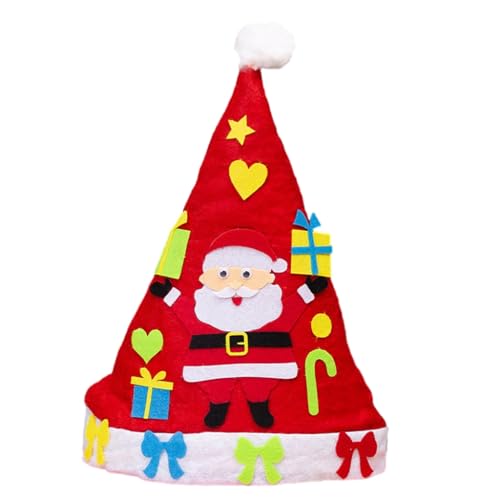 ZEPFJHE Nikolausmütze für Erwachsene, Kinder, winddicht, traditionelle Weihnachtsmannmütze für Teenager, Neujahrsgeschenke ZEPFJHE Nikolausmütze für Erwachsene, Kinder, winddicht, traditionelle Weihnachtsmannmütze für Teenager, Neujahrsgeschenke von ZEPFJHE