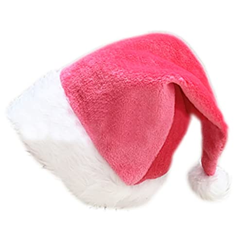 ZEPFJHE Pelzige Weihnachtsmütze, Weihnachtsmütze, Party, Plüsch, Nikolausmütze, Navidad, Requisiten, Neujahr, dicke Weihnachtsmütze, Erwachsene und Kinder ZEPFJHE Pelzige Weihnachtsmütze, Weihnachtsmütze, Party, Plüsch, Nikolausmütze, Navidad, Requisiten, Neujahr, dicke Weihnachtsmütze, Erwachsene und Kinder von ZEPFJHE