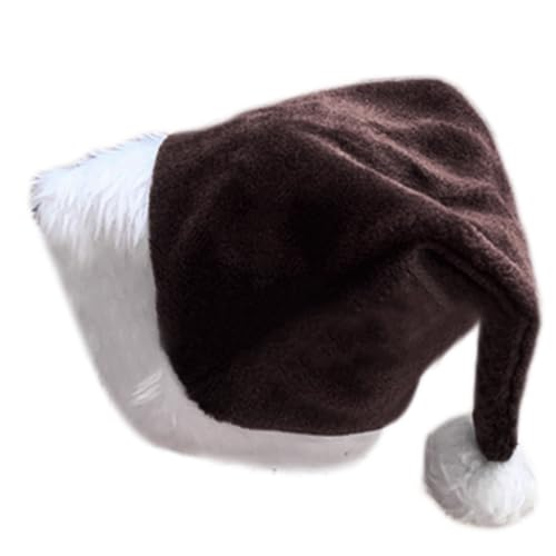 ZEPFJHE Pelzige Weihnachtsmütze, Weihnachtsmütze, Party, Plüsch, Nikolausmütze, Navidad, Requisiten, Neujahr, dicke Weihnachtsmütze, Erwachsene und Kinder ZEPFJHE Pelzige Weihnachtsmütze, Weihnachtsmütze, Party, Plüsch, Nikolausmütze, Navidad, Requisiten, Neujahr, dicke Weihnachtsmütze, Erwachsene und Kinder von ZEPFJHE