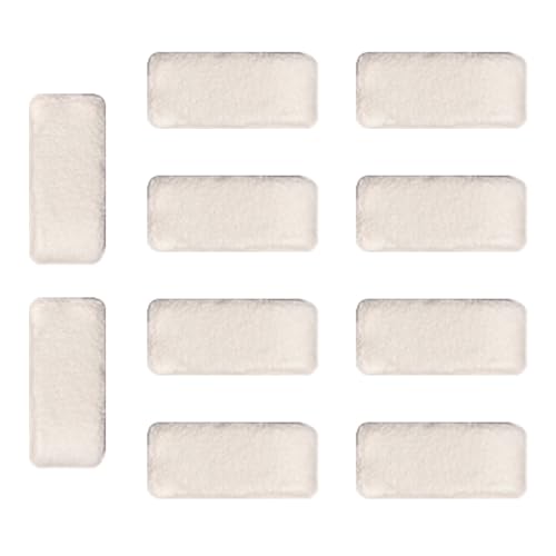 ZEPFJHE Set mit 10 Decken-Verschlüssen zum Verschieben mit Plüschstoff und ABS-Decken-Halter-Clips, Bettdeckengreifer, rutschfeste Steppdeckenklemmen von ZEPFJHE