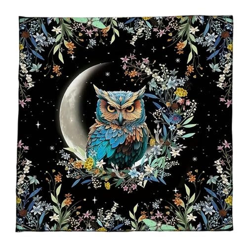 ZEPFJHE Tarots Tischdecke Altäre Stoff Sonnenmond/Eule Astrologie Tischdecke Gottesart Wandperson Wanddekoration Göttisch Kartentisch Wand Dekore ZEPFJHE Tarots Tischdecke Altäre Stoff Sonnenmond/Eule Astrologie Tischdecke Gottesart Wandperson Wanddekoration Göttisch Kartentisch Wand Dekore von ZEPFJHE