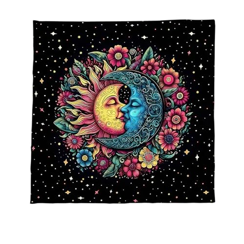 ZEPFJHE Tarots Tischdecke Altäre Stoff Sonnenmond/Eule Astrologie Tischdecke Gottesart Wandperson Wanddekoration Göttisch Kartentisch Wand Dekore ZEPFJHE Tarots Tischdecke Altäre Stoff Sonnenmond/Eule Astrologie Tischdecke Gottesart Wandperson Wanddekoration Göttisch Kartentisch Wand Dekore von ZEPFJHE