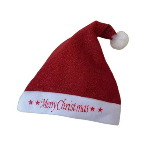 ZEPFJHE Unisex Plüsch-Weihnachtsmannmütze, bequeme Mütze, einzigartige Cartoon-Plüsch-Weihnachtsmütze für Erwachsene, Neujahrsgeschenke ZEPFJHE Unisex Plüsch-Weihnachtsmannmütze, bequeme Mütze, einzigartige Cartoon-Plüsch-Weihnachtsmütze für Erwachsene, Neujahrsgeschenke von ZEPFJHE