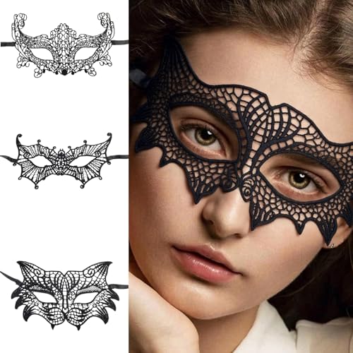 ZEPFJHE Venezianerball, Abschlussball, Spitzenauge, halbes Gesicht, Party, Maskerade für Halloween, Karneval, Party, Maskerade ZEPFJHE Venezianerball, Abschlussball, Spitzenauge, halbes Gesicht, Party, Maskerade für Halloween, Karneval, Party, Maskerade von ZEPFJHE