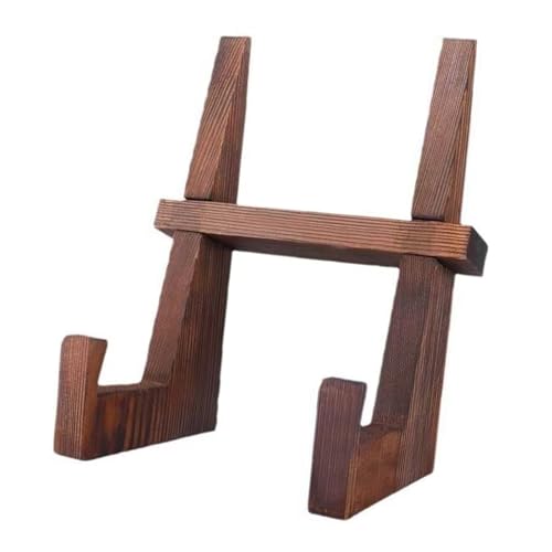 ZEPFJHE Vielseitige Holz-Staffelei, stabile Holzteller-Halter zum Präsentieren von Bildern, Büchern und dekorativen Gegenständen, Bilderrahmenhalter ZEPFJHE Vielseitige Holz-Staffelei, stabile Holzteller-Halter zum Präsentieren von Bildern, Büchern und dekorativen Gegenständen, Bilderrahmenhalter von ZEPFJHE
