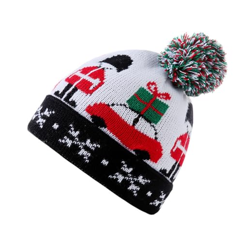 ZEPFJHE Warme Skimütze mit Auto-Muster, Weihnachten, weicher Totenkopf, bequem, Weihnachtsmann, Weihnachten, Halloween, Party, Neujahr, Urlaub ZEPFJHE Warme Skimütze mit Auto-Muster, Weihnachten, weicher Totenkopf, bequem, Weihnachtsmann, Weihnachten, Halloween, Party, Neujahr, Urlaub von ZEPFJHE