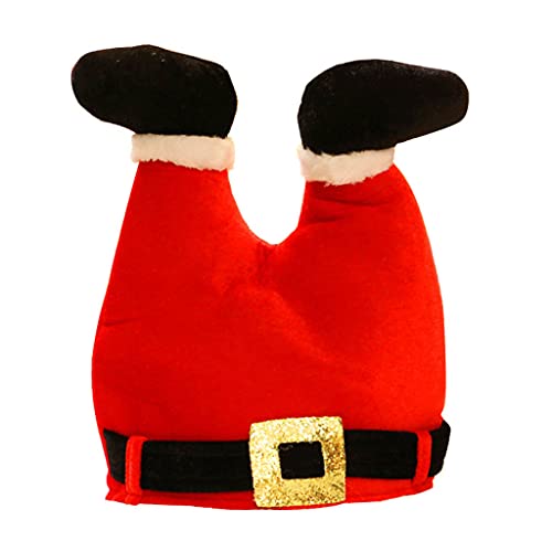 ZEPFJHE Weihnachtsmütze, Weihnachtsmann und Clowns, traditionelle Beine, Hose, Urlaub, Party, Kostüm, Zubehör für Kinder ZEPFJHE Weihnachtsmütze, Weihnachtsmann und Clowns, traditionelle Beine, Hose, Urlaub, Party, Kostüm, Zubehör für Kinder von ZEPFJHE