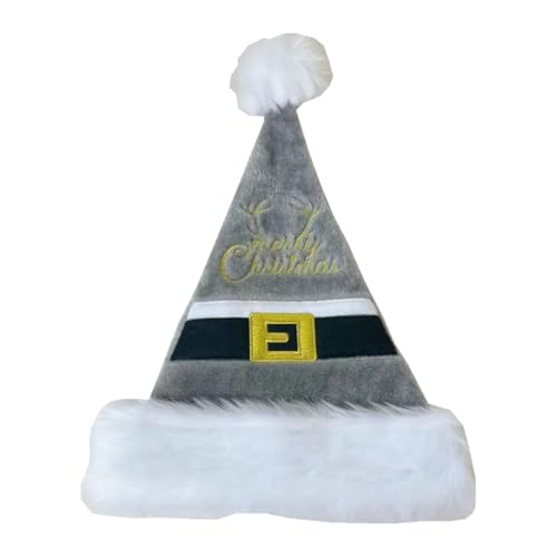 ZEPFJHE Weihnachtsmütze Nikolausmütze Partyhut für Silvester Bühnenauftritte Weihnachten Familientreffen Kopfbedeckung Party Requisiten ZEPFJHE Weihnachtsmütze Nikolausmütze Partyhut für Silvester Bühnenauftritte Weihnachten Familientreffen Kopfbedeckung Party Requisiten von ZEPFJHE